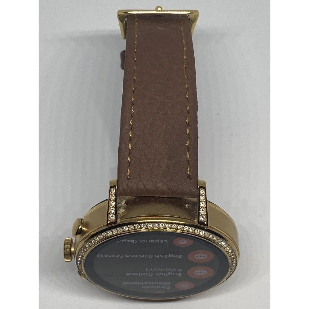 Fossil Gen 4 Authentic Digital Dial Smart Watch Custom Band FTW6021 AB603